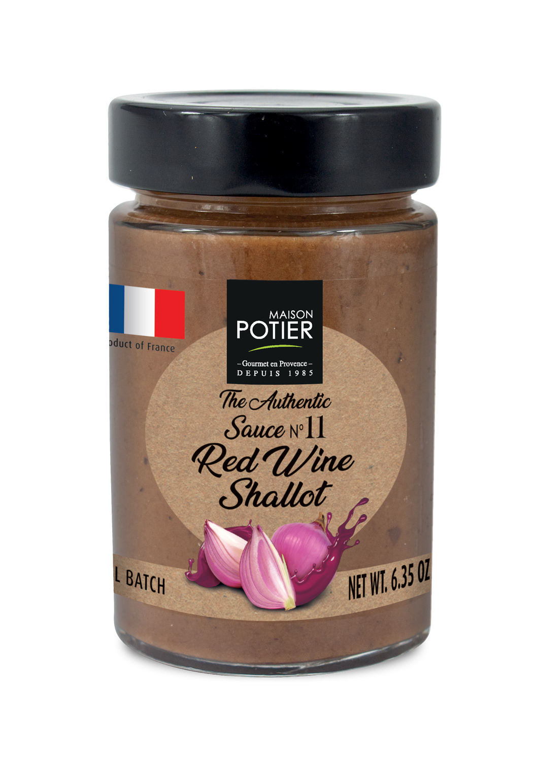 Maison Potier Red Wine and Shallot Sauce, The Authentic Sauce N