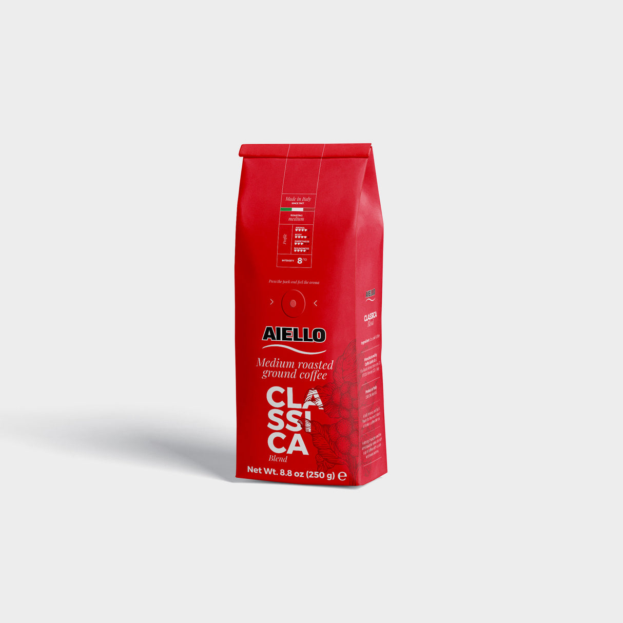 Aiello Caffé Classic Italian Espresso 60/40 Arabica/Robusta Blend - International Loft