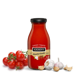 AGROMONTE Cherry Tomato and Roasted Garlic Pasta Sauce, 9.17oz - International Loft