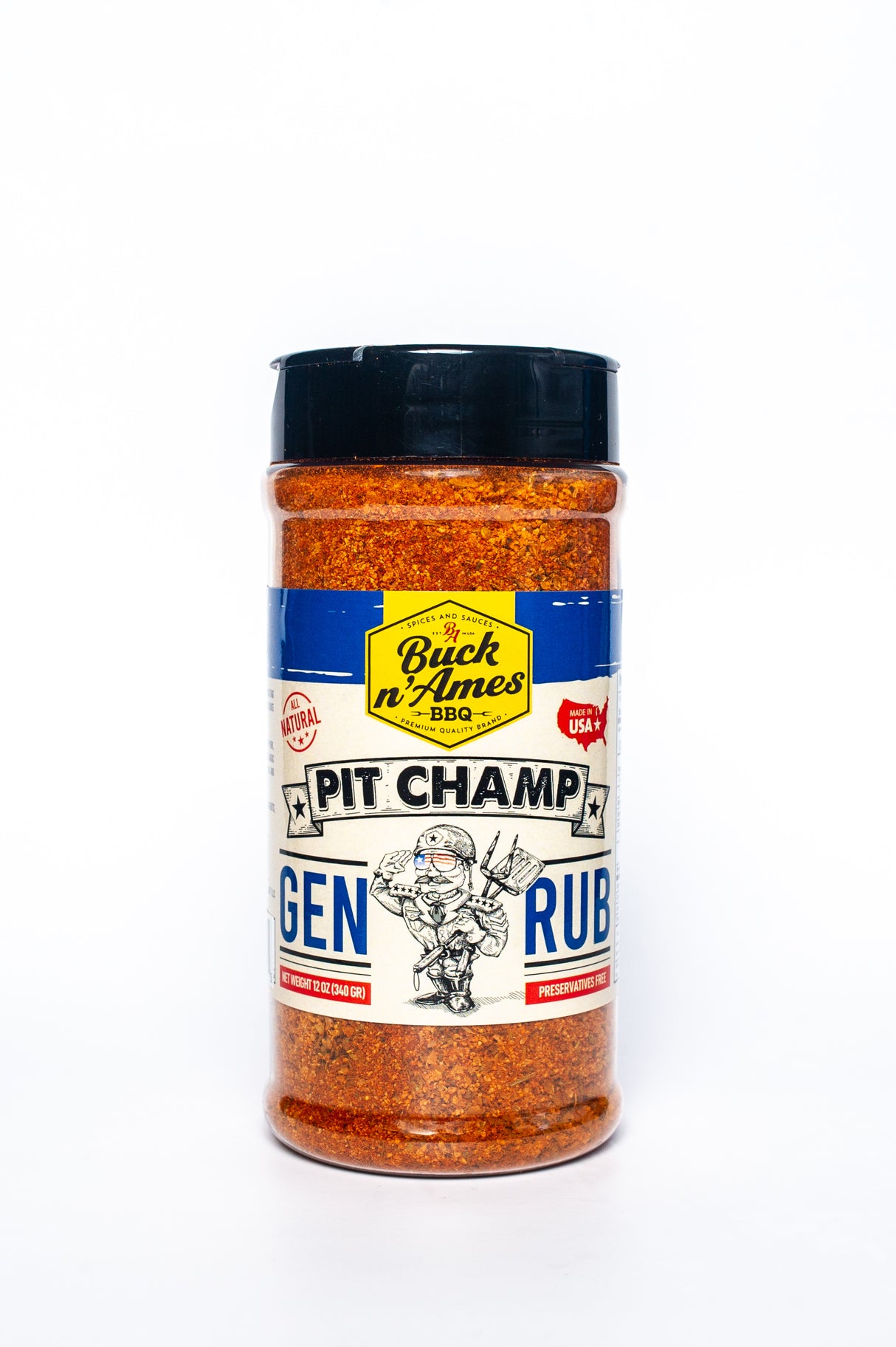 Buck n' Ames BBQ Rubs - GEN RUB - International Loft