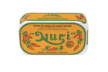 Load image into Gallery viewer, Nuri Mackerel Fillets Spiced in Olive Oil - International Loft
