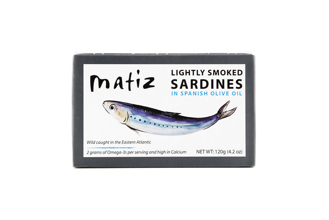Matiz Lightly Smoked Sardines in Spanish Olive Oil - International Loft