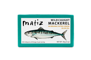 Matiz Wild Caught Mackerel Fillets in Extra Virgin Olive Oil - International Loft