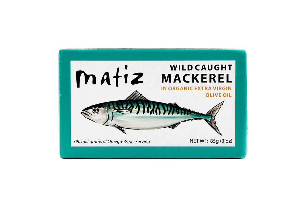Matiz Wild Caught Mackerel Fillets in Extra Virgin Olive Oil - International Loft