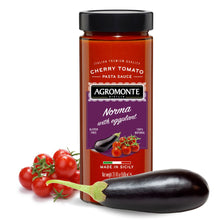 Load image into Gallery viewer, AGROMONTE Norma Cherry Tomato and Eggplant Pasta Sauce, 20.46oz - International Loft
