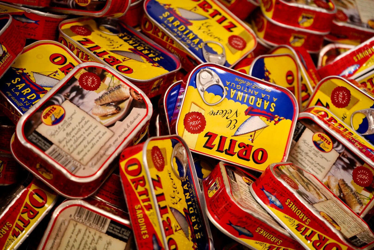 Ortiz Sardines in Olive Oil, 4.9 oz Can - International Loft