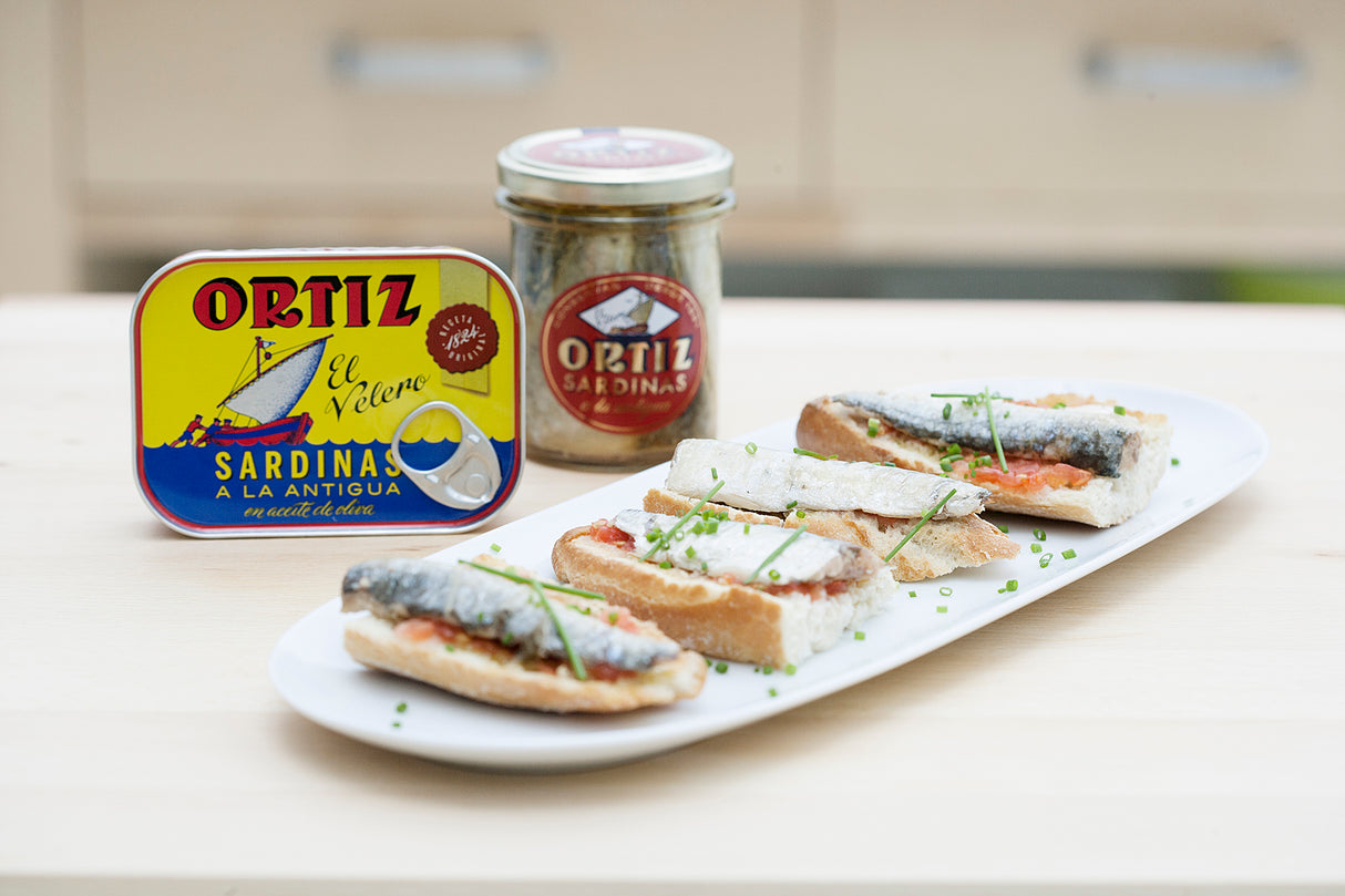 Ortiz Sardines in Olive Oil, 4.9 oz Can - International Loft