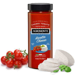AGROMONTE Ricotta Cherry Tomato Pasta Sauce, 20.46oz - International Loft