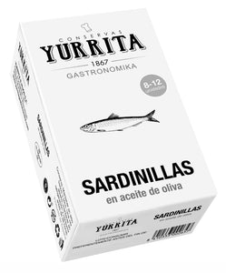 Yurrita Spanish Sardinillas in Olive Oil - International Loft