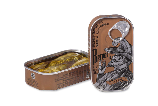 Porthos Portuguese Sardines in Teriyaki Sauce (4.4 oz) - International Loft