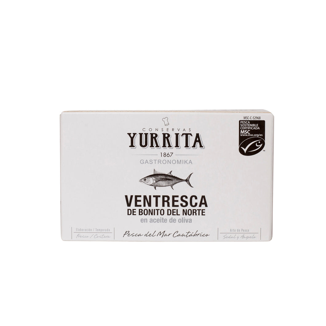 Yurrita Spanish Bonito Del Norte Ventresca Tuna in Olive Oil - International Loft