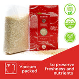 RISO MITTINO Organic Carnaroli Rice For Risotto. Imported from Piemonte Italy. Chef’s choice Vacuum Packed for Freshness 35.5 oz pack (1 kg) - International Loft