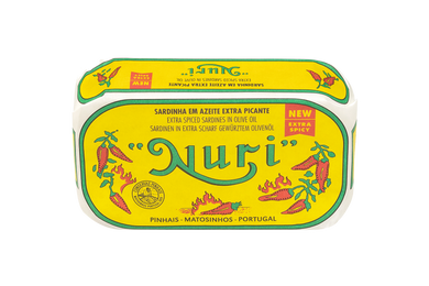 NURI Portuguese EXTRA SPICED Sardines in Olive Oil - International Loft