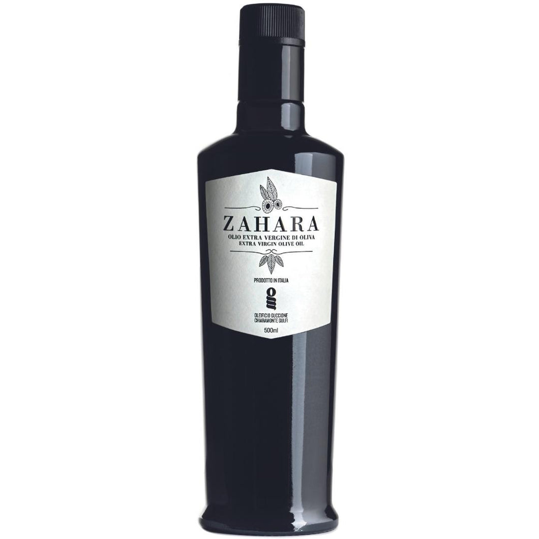 Zahara Premium Italian Extra Virgin Olive Oil 16.9 Fl Oz 500ml Without Gift Box - Oleificio Guccione - International Loft
