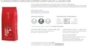 Aiello Caffé Classic Italian Espresso 60/40 Arabica/Robusta Blend - International Loft