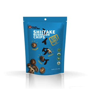 MUSHGARDEN Shiitake Mushroom Chips Sea Salt, 3.17oz pack - International Loft